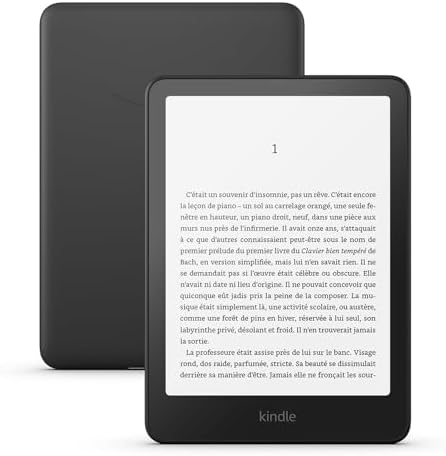 Kindle Paperwhite 16 Go Noir Sans Pub Écran Antireflets
